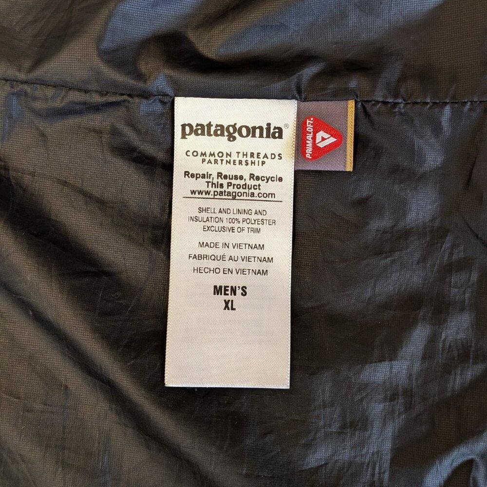 Patagonia Mens Nano Puff Black Zip Vest Goose Island Beer Co Size XL 84242 - Picture 7 of 10